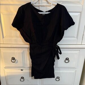 Free People Black Mini Dress